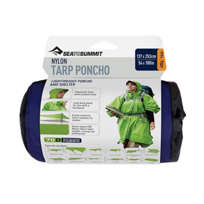 Poncho de randonnée homme Nylon 70D Multicolore RINE2Z  SEA TO SUMMIT