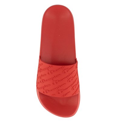 Claquette champion rouge hot sale