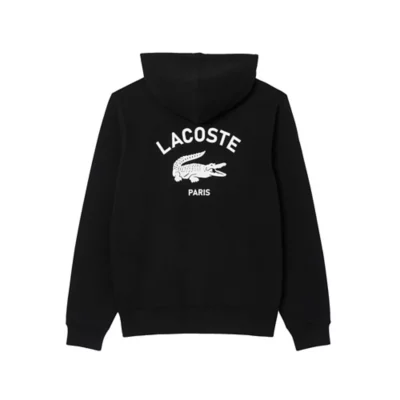 Sweatshirt À Capuche Homme Classic Fit Noir LACOSTE INTERSPORT
