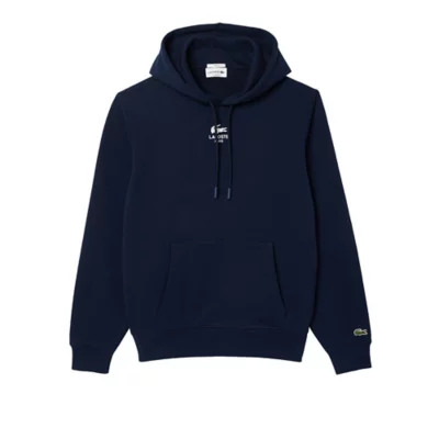 Sweatshirt À Capuche Homme Classic Fit Marine LACOSTE INTERSPORT