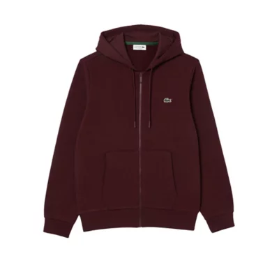 Vêtements Sweatshirt Ã Capuche Lacoste Sport En Molleton Uni