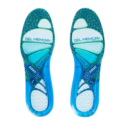 Semelles adulte à mémoire de forme Cushioning Gel Memory SIDAS