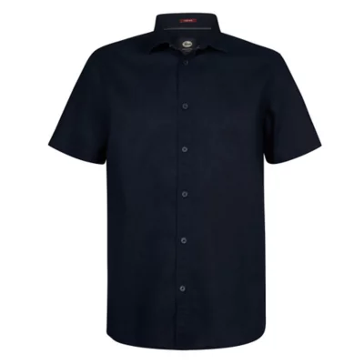 Seaehey Chemise d'été Bleue pour Homme Manches Courtes Polo Chemise col avec Boutons Cosplay Costume de Chemise décontractée