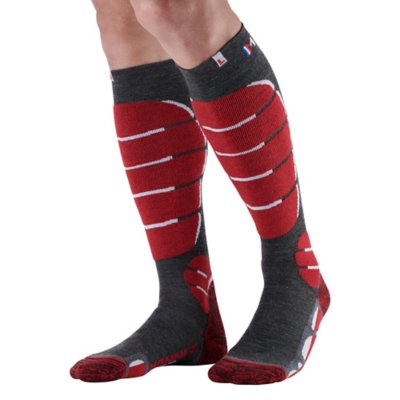 Chaussettes De Ski Homme SKI LIGHT ROUGE MONNET Intersport