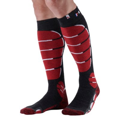 Chaussettes De Ski Homme SKI MEDIUM ROUGE MONNET