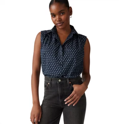 Chemisiers Levis Debardeur Femme Débardeur Dry Goods Blanc Femme