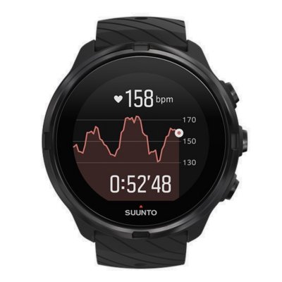 Montre GPS Cardio Suunto 9 All Black SUUNTO INTERSPORT