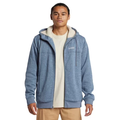 Sweat à Capuche Homme Next Taille S - Gris Zippé Intégral - 80% Coton - Excellent état