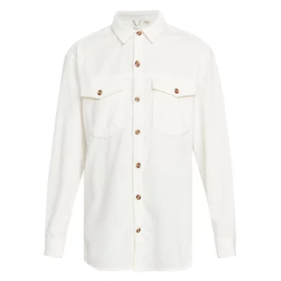 Roxy Surchemise Femme Velours Cotele Chemise à Manches Longues