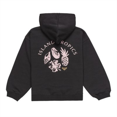 Sweat à Capuche Zippé Roxy Pour Femme - Bleu, Taille S - Capuche Et Poches - Très Bon état