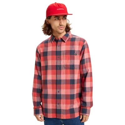 Chemise Western Homme RCA Flèches Orange - Taille S
