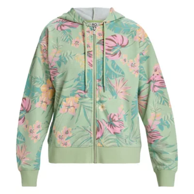 Sweat Zippé Intégral Femme Boden Vert à Pois, Taille S, Avec Poches