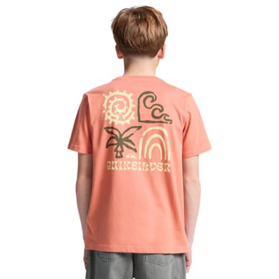 Tee-shirt à manches courtes garçon Urban Nomad Multicolore T049641 QUIKSILVER