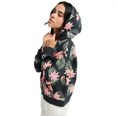 Roxy Sweats à Capuche Sweat à Capuche Zippé Imprimé TWENTY FIVE MILES Fille Beige