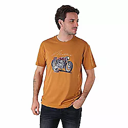 T-shirt homme avec motif moto H.D