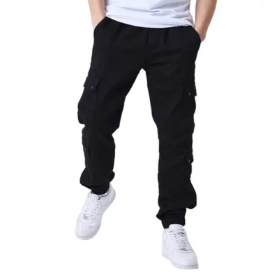 Next UTILITY JOGGERS- REGULAR FIT - Pantalon Cargo - Black/noir