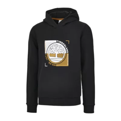 Sweat à Capuche Intégral Time And Tru – Garçon – XXL – Camouflage Marron – Manches Longues