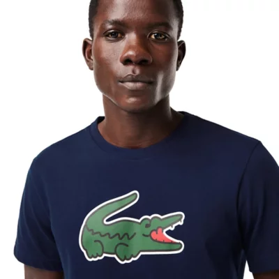 Tee-shirt À Manches Courtes Homme Sport Ultra Dry Logo XXL LACOSTE