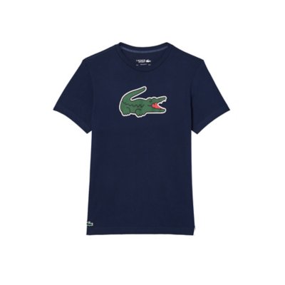 Lacoste Tee Shirt A Manches Courtes Homme Sport Ultra Dry Logo Xxl