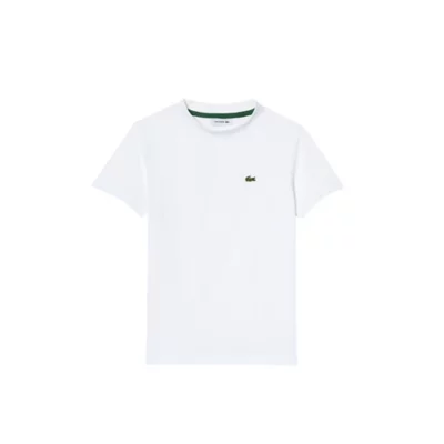 Lacoste T Shirt Uni Enfant Acheter Blanc T-shirt Lacoste Uni En