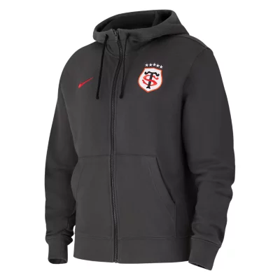 Sweat Veste Stade Toulousain Homme En Remise Sweat Rugby Capuche