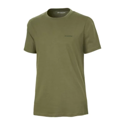 T-Shirt Homme LOTTO - Coton De Qualité, Logo Iconique - Style Décontracté Et Confortable