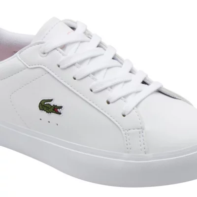 Sneakers Enfant Powercourt Blanc et rose LACOSTE INTERSPORT