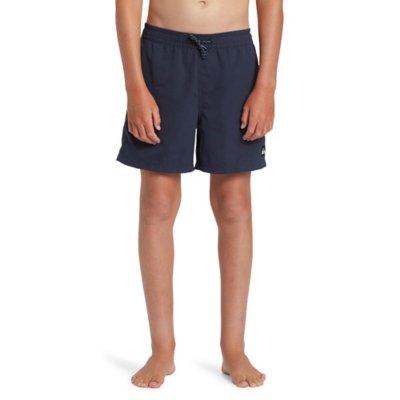 Short De Bain Garçon 3-10 Ans JIMJOOS - Séchage Rapide, Cordon Réglable, Doublure Maille, Poches, Noir Ou Bleu