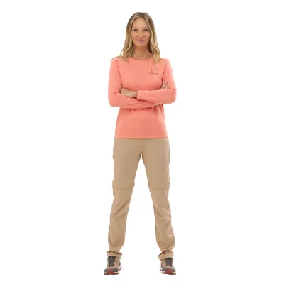 Pantacourt Randonnée Lafuma Femme XS - Nylon Léger Imperméable - Beige - Occasion Très Bon État