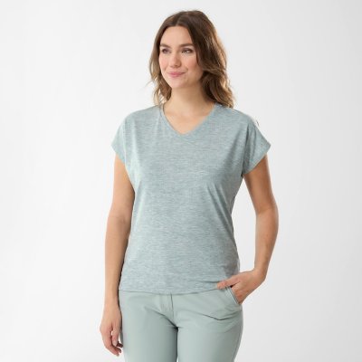 Chemise de randonnée à manches courtes imprimée Essentials en Skipper
