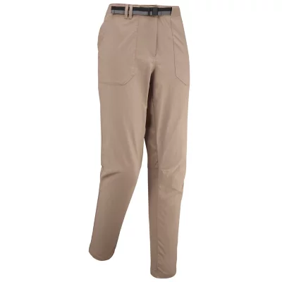AjezMax Pantalon Randonnée Femme Cargo Trekking Capri Taille Haute - Poches Zippées Été