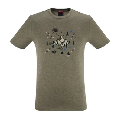 Sweatshirt de randonnée homme, NH500 Hybride vert - Decathlon