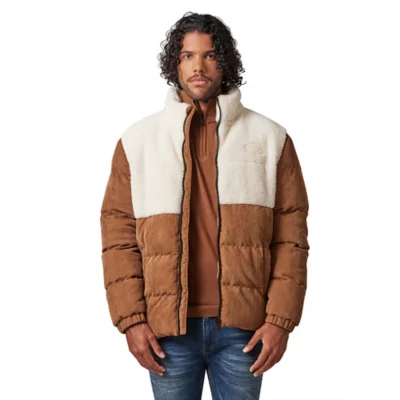 Manteau Homme Duffer Of St George - Taille S Marron, Parka Long, Occasion Très Bon État