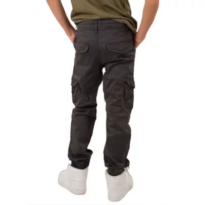 Pantalon Cargo Garçon Bench DEVVIE – Bleu Marine, 100% Coton, Neuf Avec étiquettes