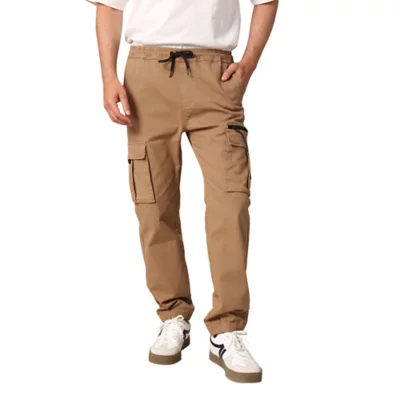 Pantaloncini Cargo Uomo LRG – Beige Cachi – Taglia 40 – Per Escursioni E Campeggio
