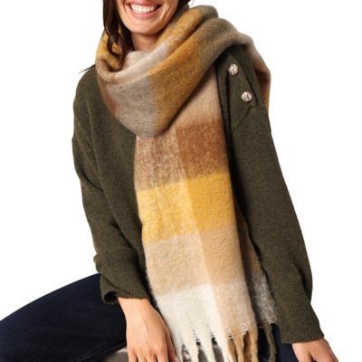 Deeluxe Echarpe Femme Check