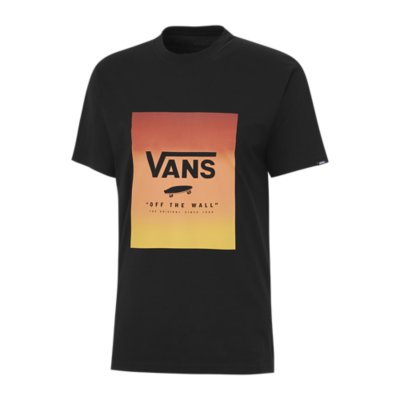 Tee shirt Manches Courtes Homme CLASSIC PRINT BOX NOIR VANS