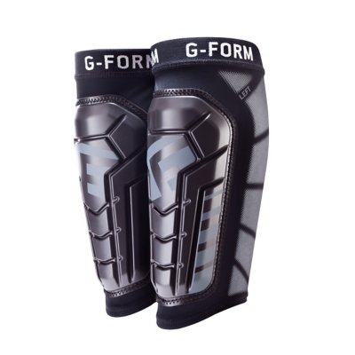 Protège-tibias De Football Pour Enfants/adolescents | Taille 14x8,5 Cm | Avec Manches Antidérapantes | Noir | Protection Complète Jambes - 5