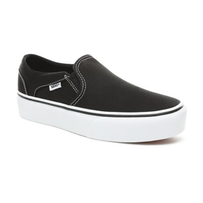 Chaussures Skate Femme ASHER PLATFORM NOIR VANS INTERSPORT