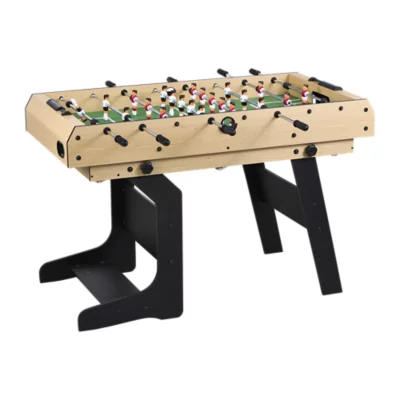 Table Multijeux 4 En 1 – Baby-foot, Billard, Tennis De Table, Hockey – Design Empilable Gain De Place – Pour Adultes Et Enfants