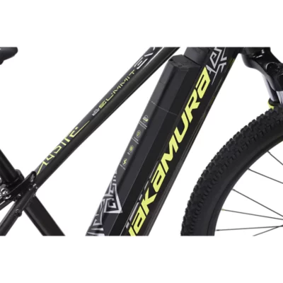 VTT Nakamura Summit Evo Semi-suspendu Enfant 26 Pouces - Jaune, 24 Vitesses, Freins Disque