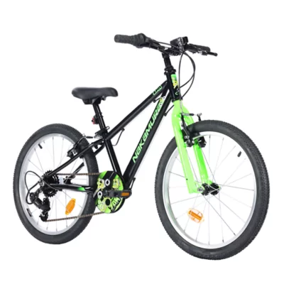 Vélo Enfant 20 Pouces 5-8 Ans Zak Evo Kid Noir et vert NAKAMURA ...