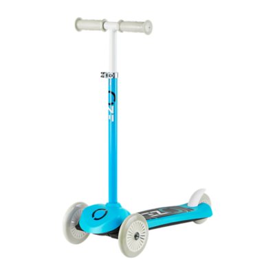 Hombuy® trottinette enfant trottinette 3 roues pliable avec siège  rabattable, musique et lumières bleu - Conforama