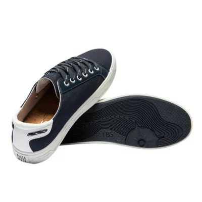Chaussures Sans Lacets TBS Pour Homme - Taille 42 - Cuir Noir - Occasion