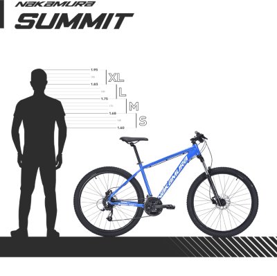 Vtt Adulte SUMMIT LTD BLEU NAKAMURA