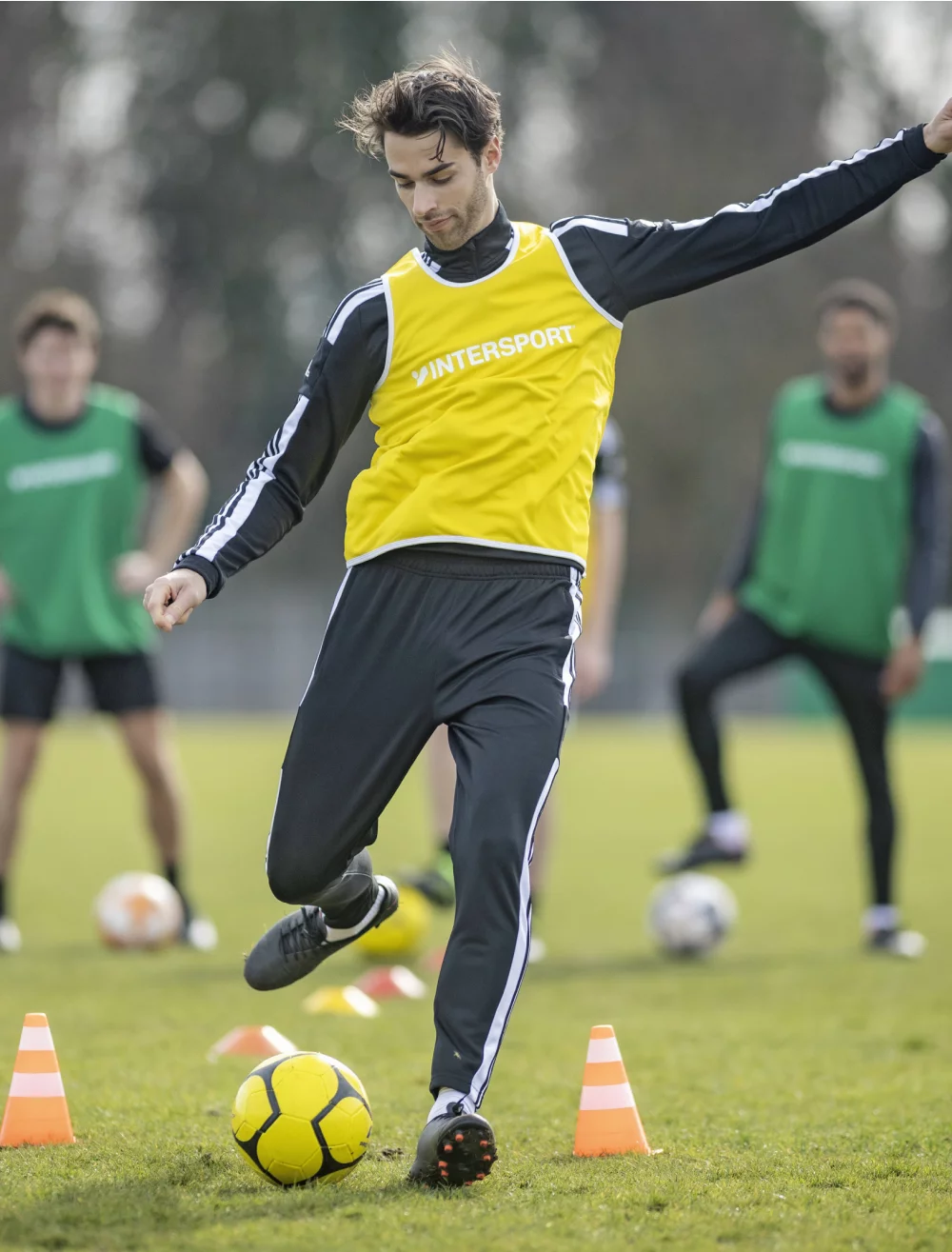 Matériel d'entrainement technique Football