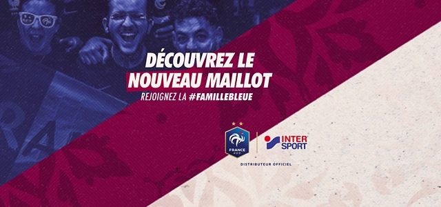 Maillot d'entrainement Equipe de France Junior 2022 - Bleu/Or
